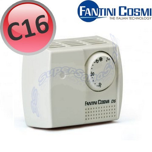 Fantini Cosmi C16 Wheel Room Thermostat