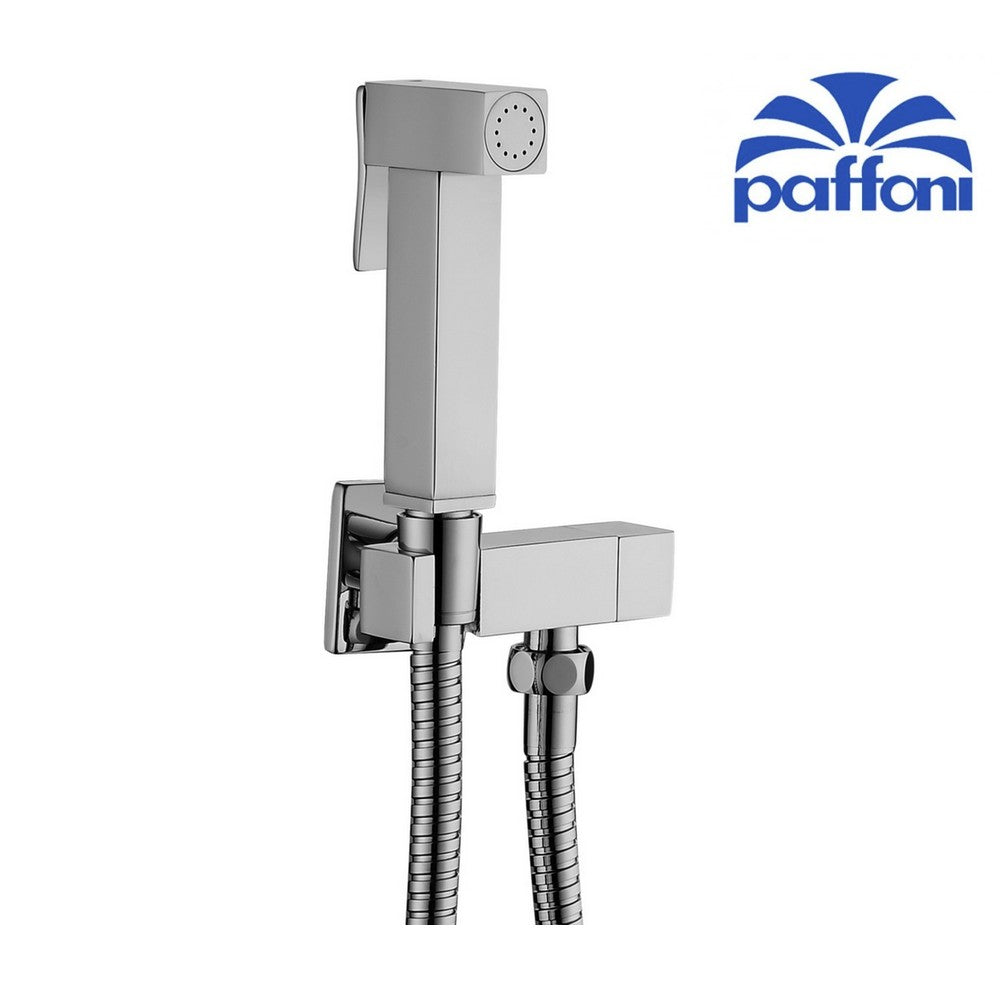 TWEET SQUARE square bidet set - hydro-brush with square hand spray