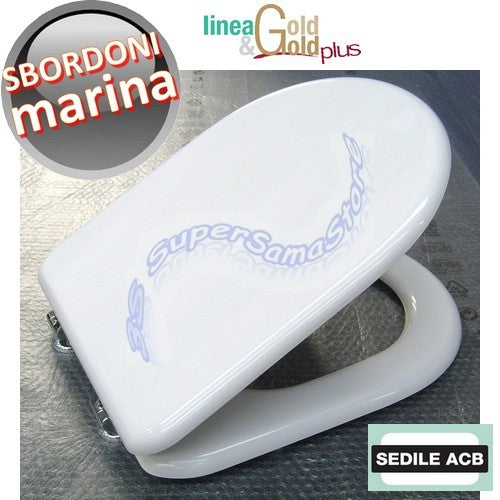 Toilet Seat MARINA Sbordoni - ACB GOLD Collection