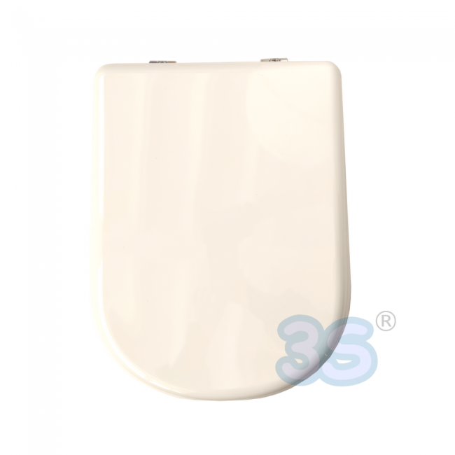 Abattant de toilettes GEMMA 2 Céramique Dolomite - Gamme ACB Ercos Platinum