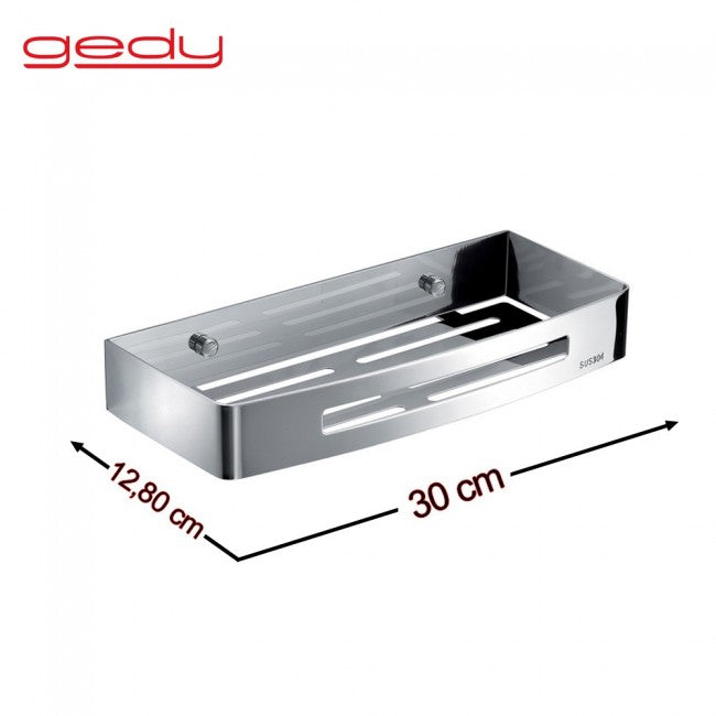Stainless steel shower caddy - G-Nerva GEDY 2417