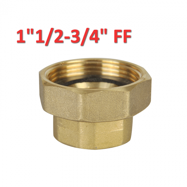 ICMA 789 - Embout à siège plat pour circulateur 3/4'' femelle x 1'' 1/2 femelle