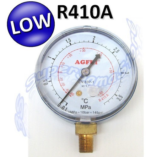 Manomètre basse pression pour gaz réfrigérant R410A