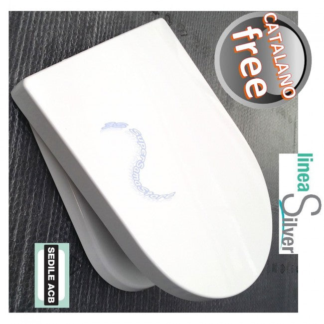 Abattant de toilette enveloppant thermodurcissable Catalano GRATUIT - ACB Ercos
