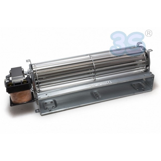 Ventilateur tangentiel gauche 240 mm, lot de 15 mm, 230 V, 50 Hz, universel