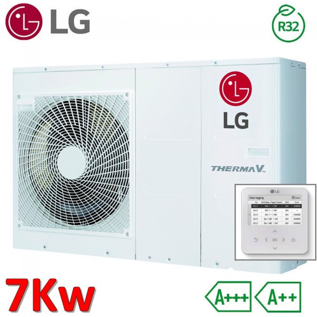 Pompe à chaleur air-eau LG Therma V Monobloc S R32 7,0 kW