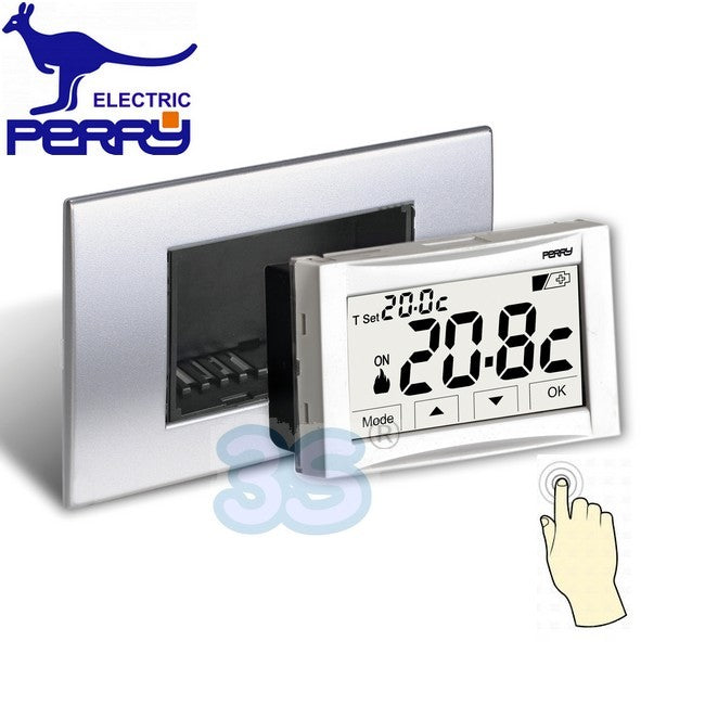 Perry 1TITE542 - 3V MOON SOFT TOUCH Built-in Touch Screen Digital Thermostat