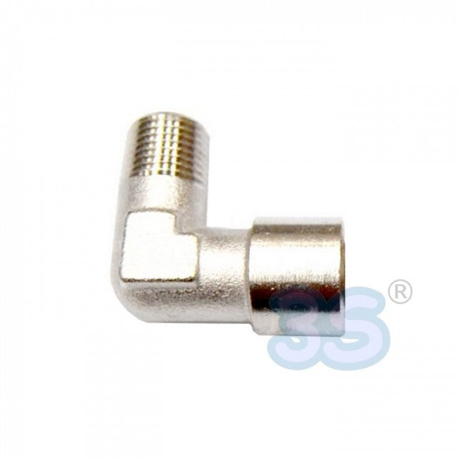 Raccord coudé mâle/femelle 1/8'' NPT