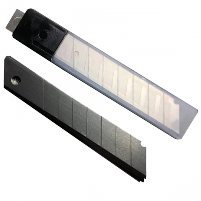 Lames de rechange de 18 mm pour couteau utilitaire - Lot de 10