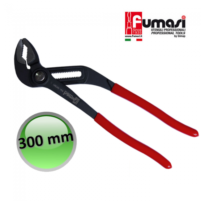Pince perroquet réglable de type Knipex, charnière de 300 mm avec 23 réglages