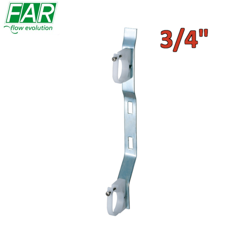 7480 - Support métallique complet avec supports de 3/4'' pour boîte de collecteur - FAR