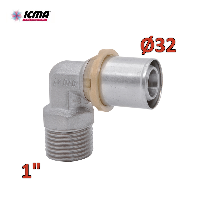 ICMA 404 - Raccord mâle coudé SEMPITER® 32x1''