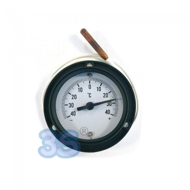 Thermomètre intégré ø 60 mm, température max. 40 °C pour vitrine réfrigérée
