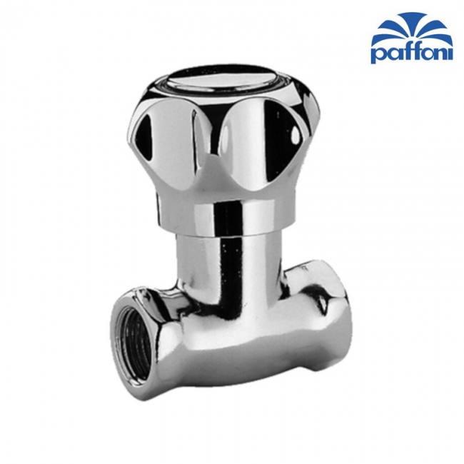 Robinet d'arrêt extérieur 1/2'' F-F chromé - Paffoni