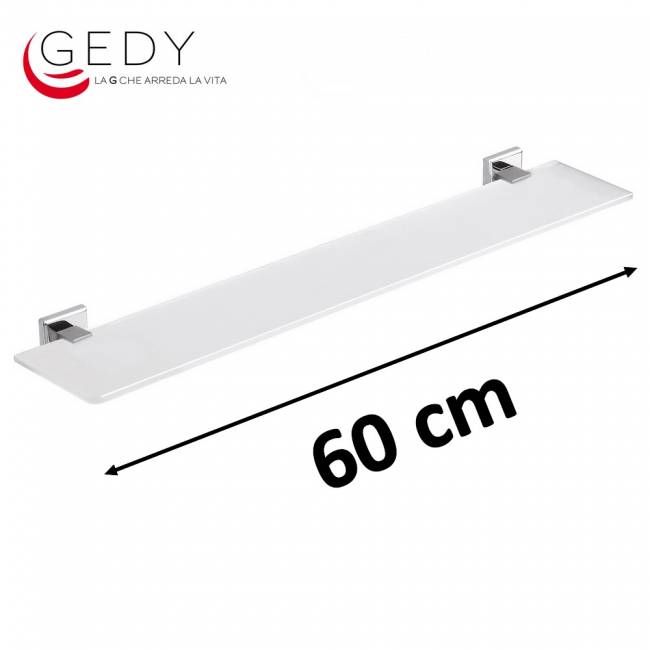 60 cm glass shelf - COLORADO GEDY