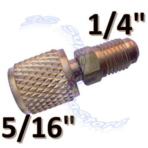 Raccord pivotant réduit M1/4'' x F5/16'' avec goupille de pression