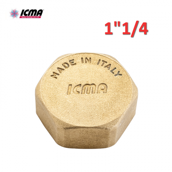 ICMA 201 - Bouchon femelle en laiton 1''1/4