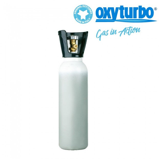 Bouteille d'oxygène rechargeable de 5 litres et 200 bars pour le soudage