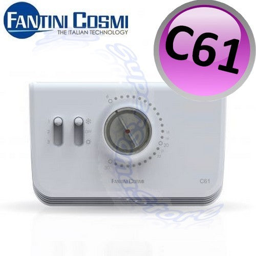 Electronic thermostat - Fantini Cosmi C61 for fan coil units