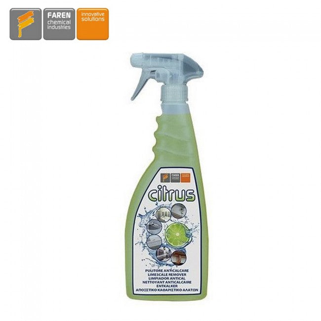 Citrus Faren Anti-limescale cleaner - descaler for ceramic bathroom taps
