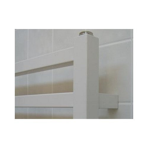 Sèche-serviettes carré blanc SQUARE - 120 x 60 cm, entraxe de 57 cm