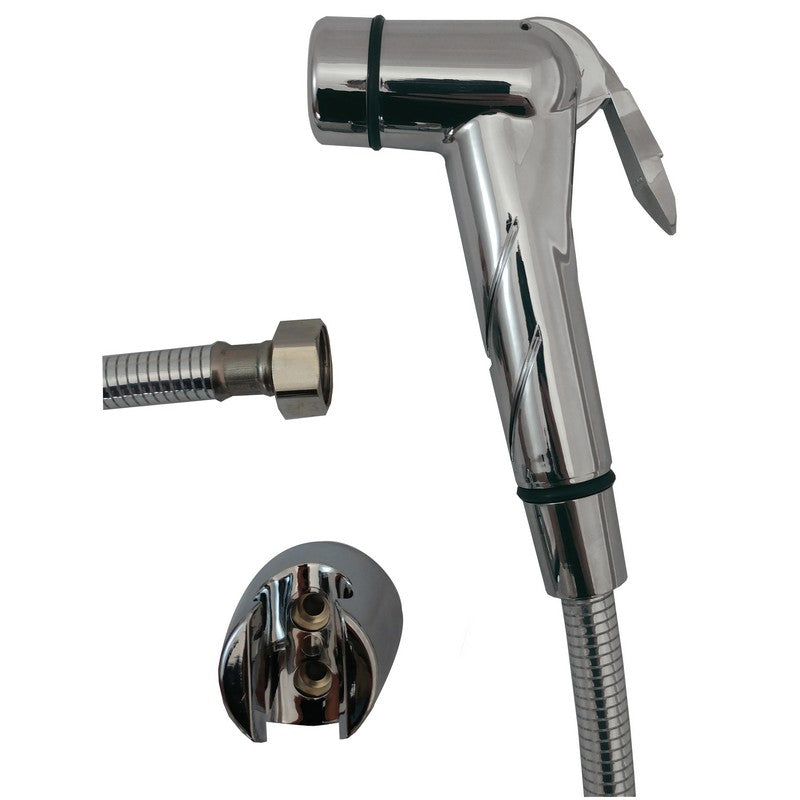 Evolution Push-Button Hydrobrush Shower Kit with Chrome Luxury Hose