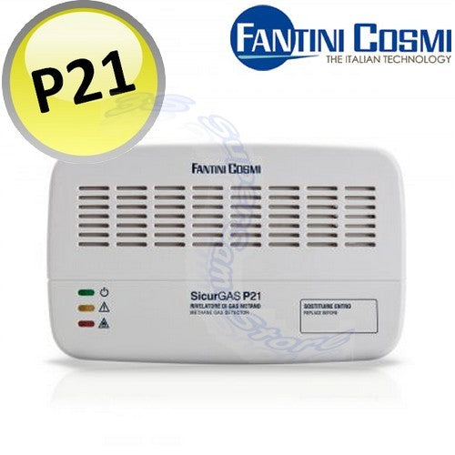 Kit de détection de fuites de méthane - P21 + électrovanne normalement fermée de 1/2 pouce