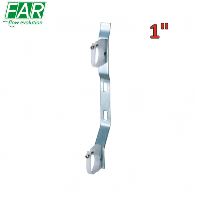 7480 - Support métallique complet avec supports de 3/4'' pour boîte de collecteur - FAR
