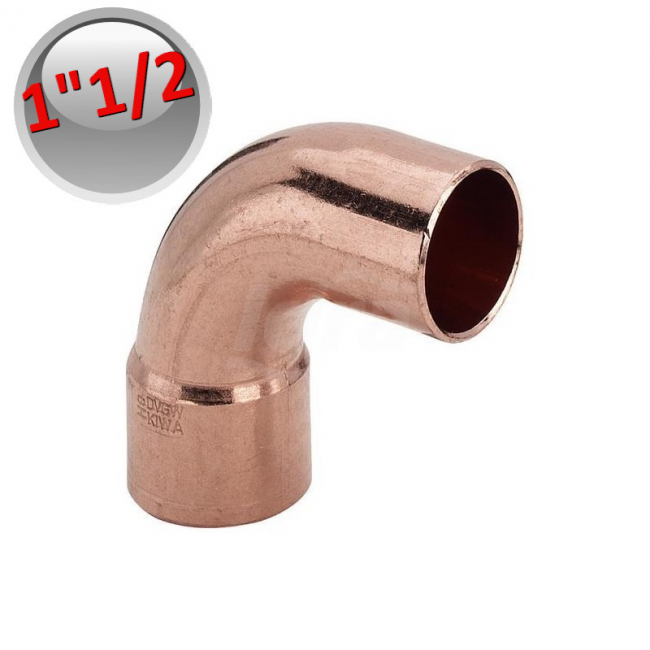 Copper Solder Elbow 90° M x F 1 1/2" - 38.10 mm