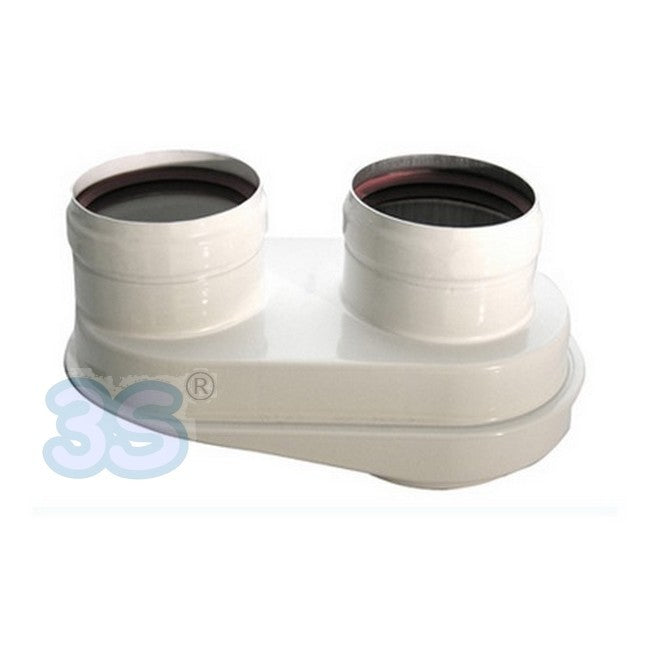 Kit de ventilation double pour chauffe-eau Ferroli