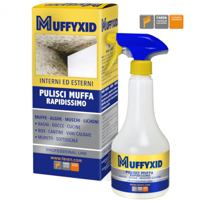 Muffyxid Faren - spray désinfectant anti-moisissures