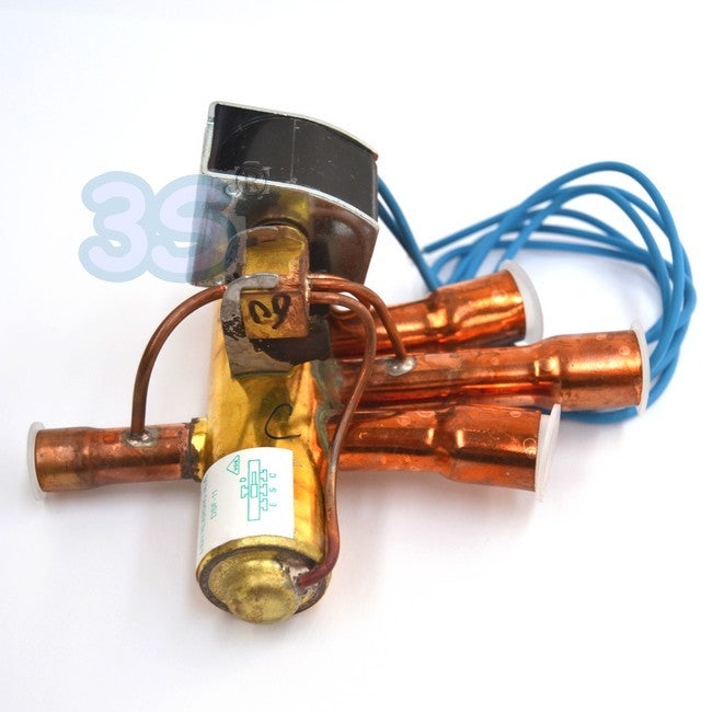 4-way reversing valve for heat pump - 1/2 / 5/8 - mm 12.8 / 16.2