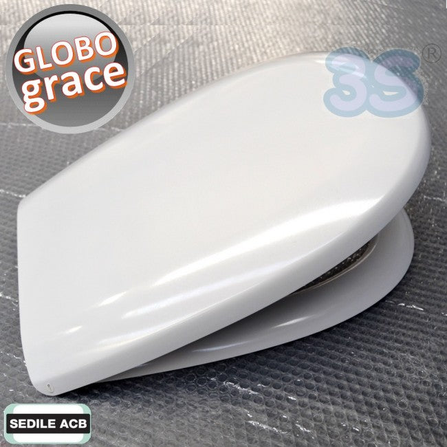 Abattant de toilette GRACE Ceramica Globo en thermodurcissable - ACB Ercos