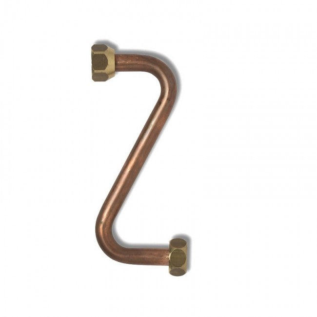 Tuyau en cuivre ZETA Z Ø 10 mm pour flotteur de réservoir de toilette