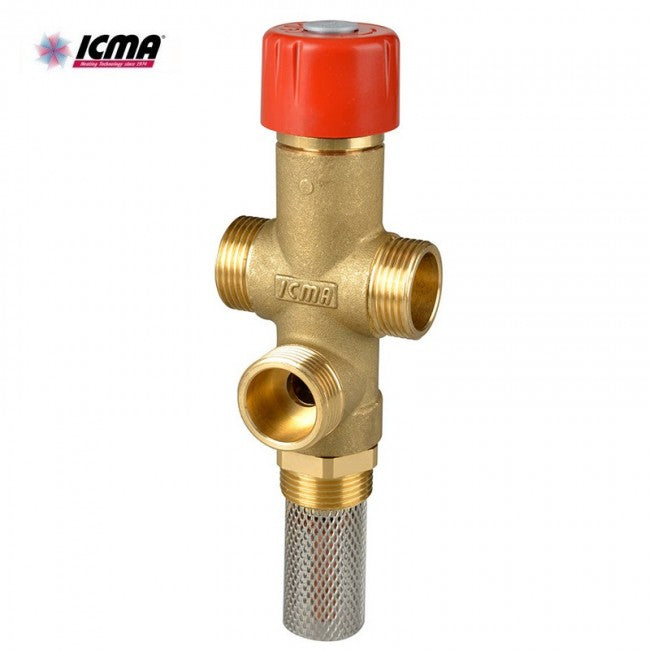 ICMA 267 - Soupape de décharge thermique, anti-surchauffe pour chaudières et chauffe-eau