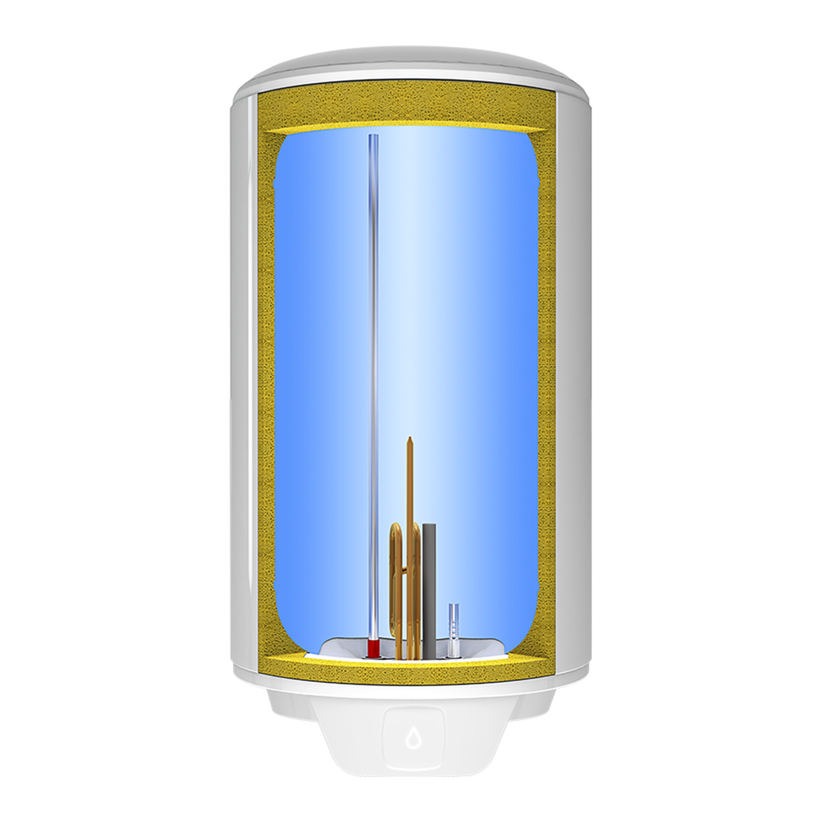 Chauffe-eau électrique vertical Ego 50 litres 1200 W - Atlantic 841348