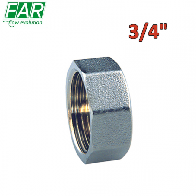 4100 - Bouchon femelle complet avec joint 3/4'' - FAR