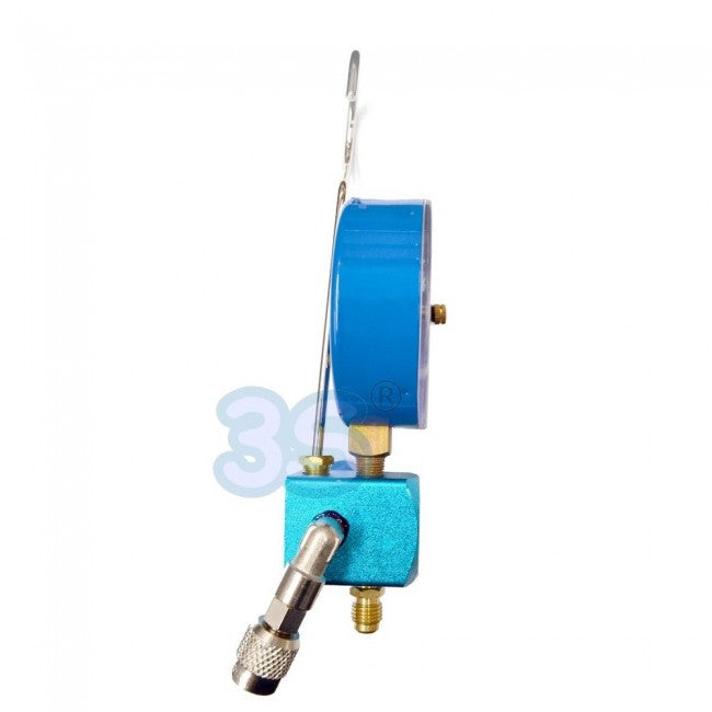 Manomètre à vide avec raccord SAE 1/4" pour pompe à vide