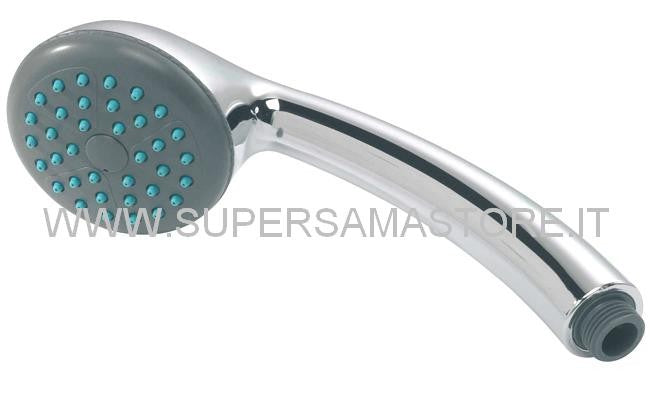 Pommeau de douche universel à jet unique en ABS chromé