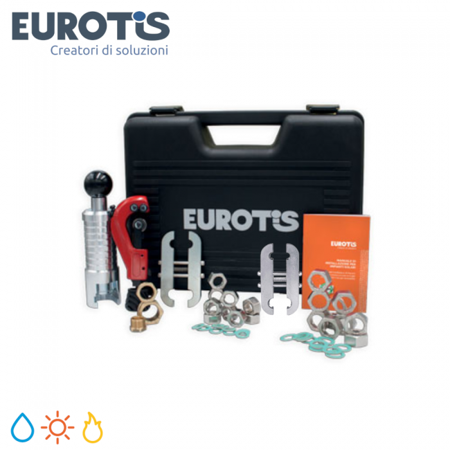 Kit d'outils de brides manuel 60 DB pour l'eau et le solaire - Eurowater/Eurosolar - Eurotis
