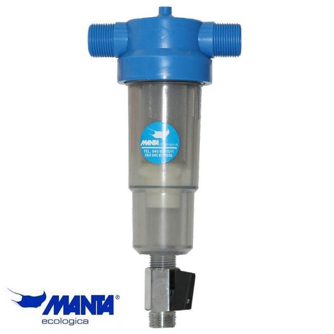 Filtre à eau potable autonettoyant - Manta ECONET 3 - Raccordements 3/4''