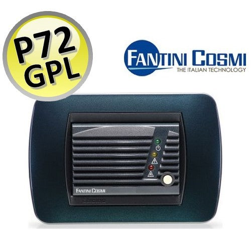 P72 - Détecteur de fuites de gaz GPL intégré pour environnements résidentiels - Fantini Cosmi