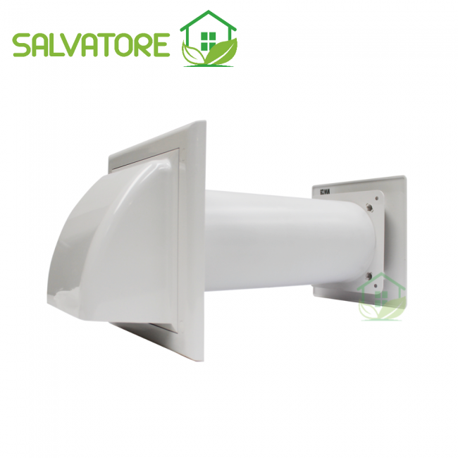 Unité de récupération de chaleur Salvatore pour pièce unique Ø100 - ventilation mécanique contrôlée