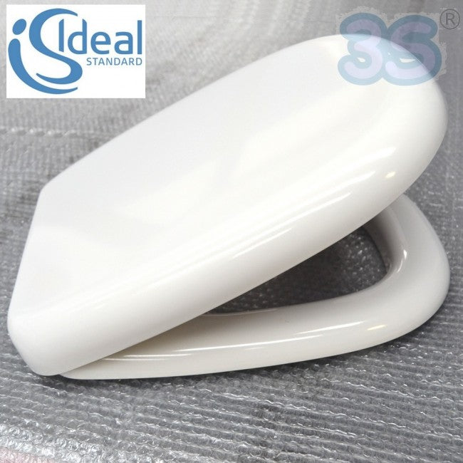 Abattant de toilettes Ideal Standard TESI d'origine - en matériau thermodurcissable enveloppant