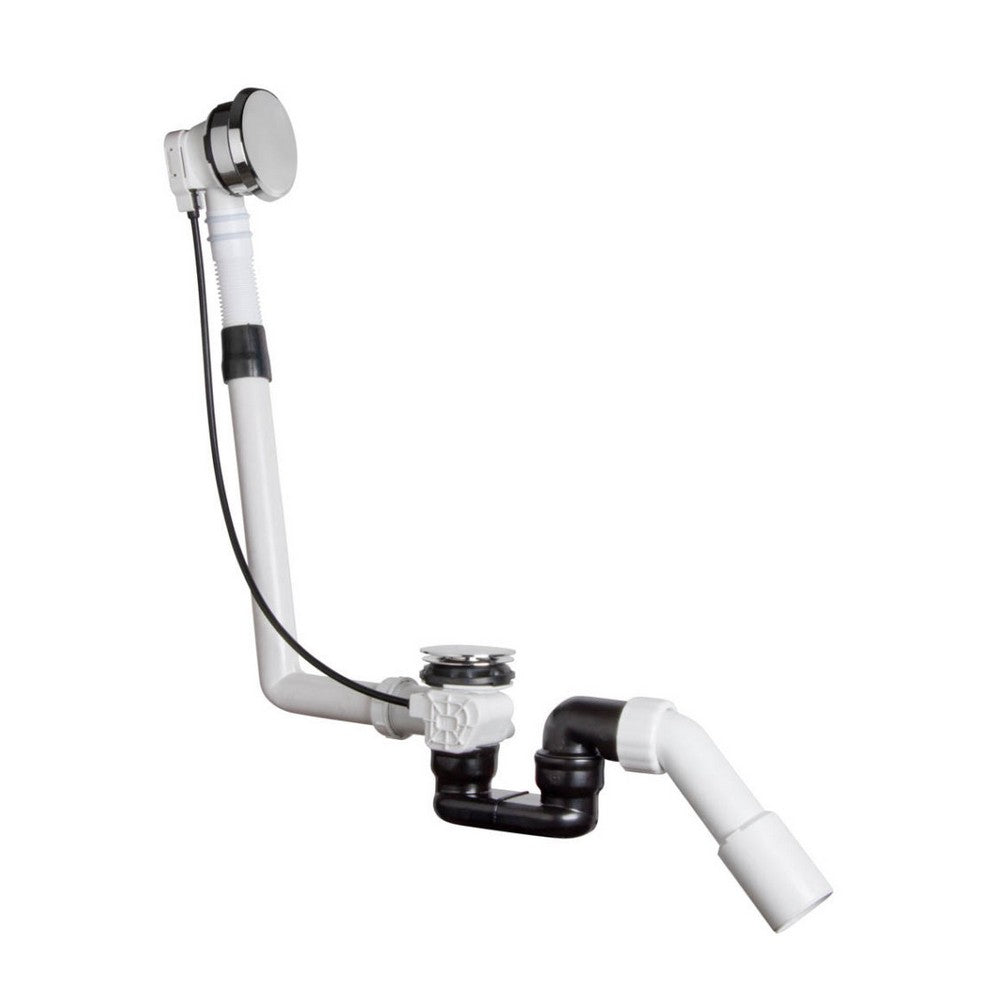 Colonne de bain de thé Leonessa en PP avec bec verseur à commande par câble en acier