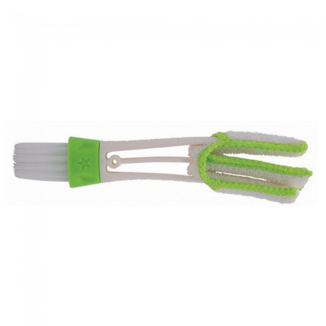 Brosse double blanche - Brosses + Brosse de nettoyage pour climatiseur