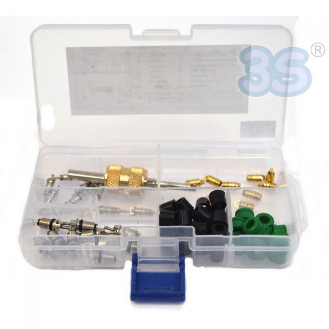 Kit de joints - joints et valves de rechange avec tournevis pour tuyaux flexibles