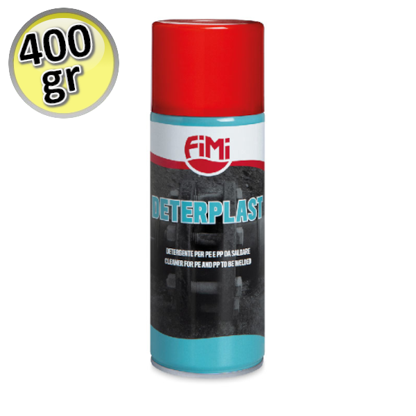 DETERPLAST SPRAY 400 ML - Nettoyant en spray pour joints électrosoudés PE et PP