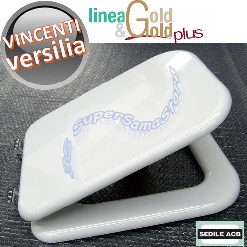 Abattant de toilette VERSILIA Vincenti - Ligne GOLD de marque ACB