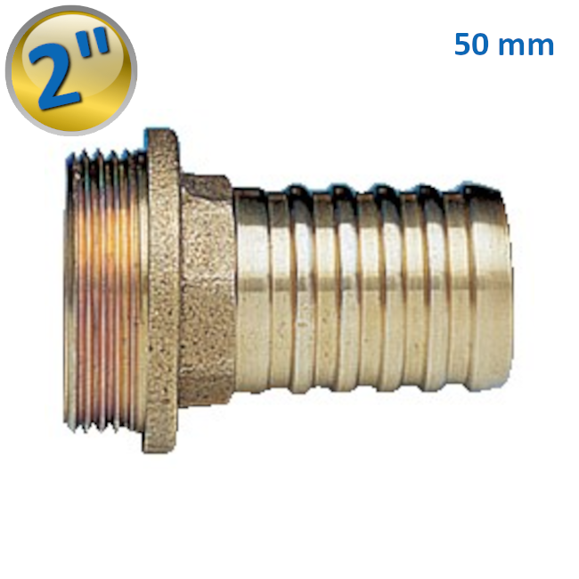H0523 - Raccord de tuyau sablé de type Rome 2" x 50 mm. - Enolgas